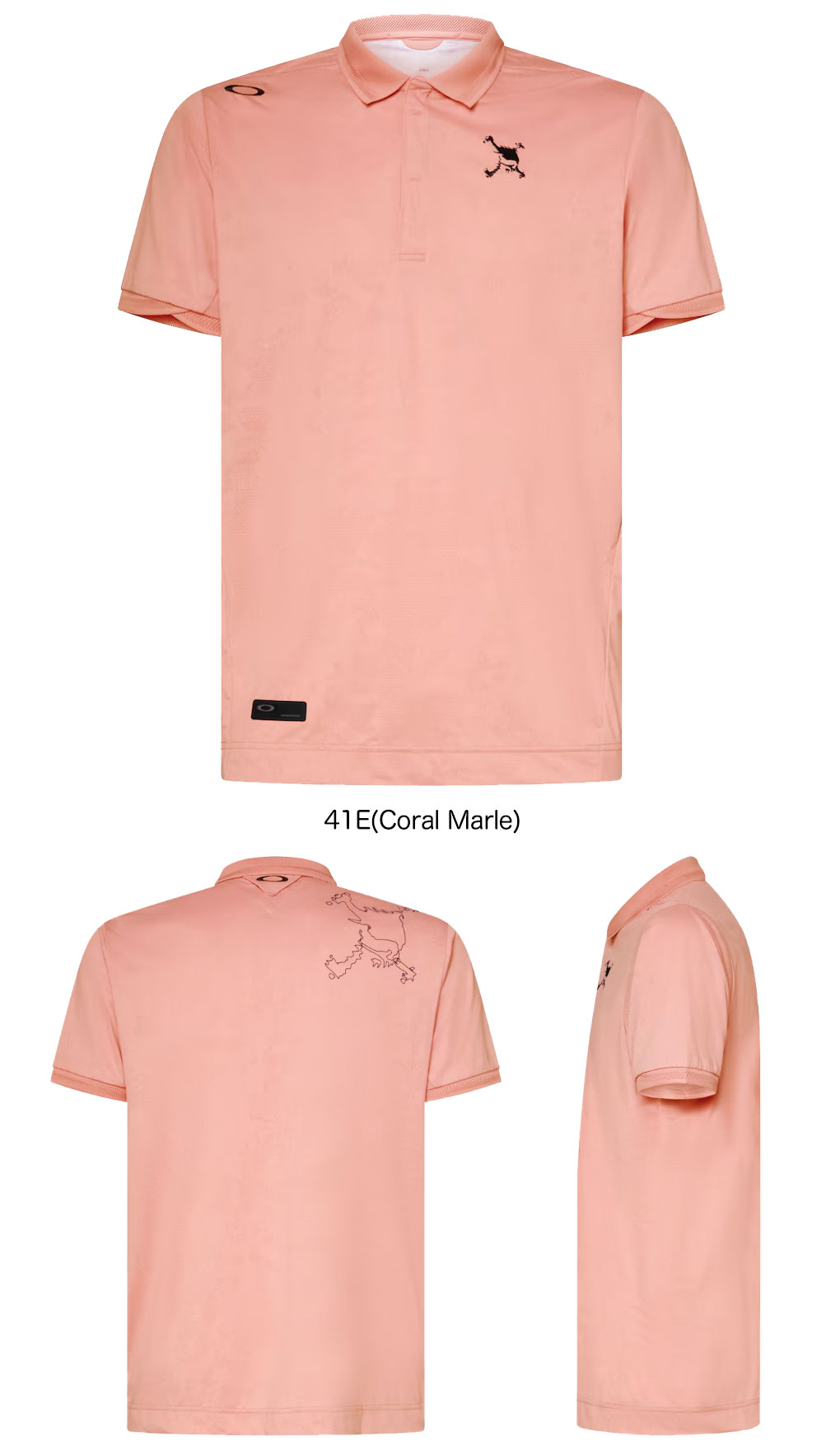 オークリー OAKLEY シャツ Skull Breath Polo Shirt メンズ