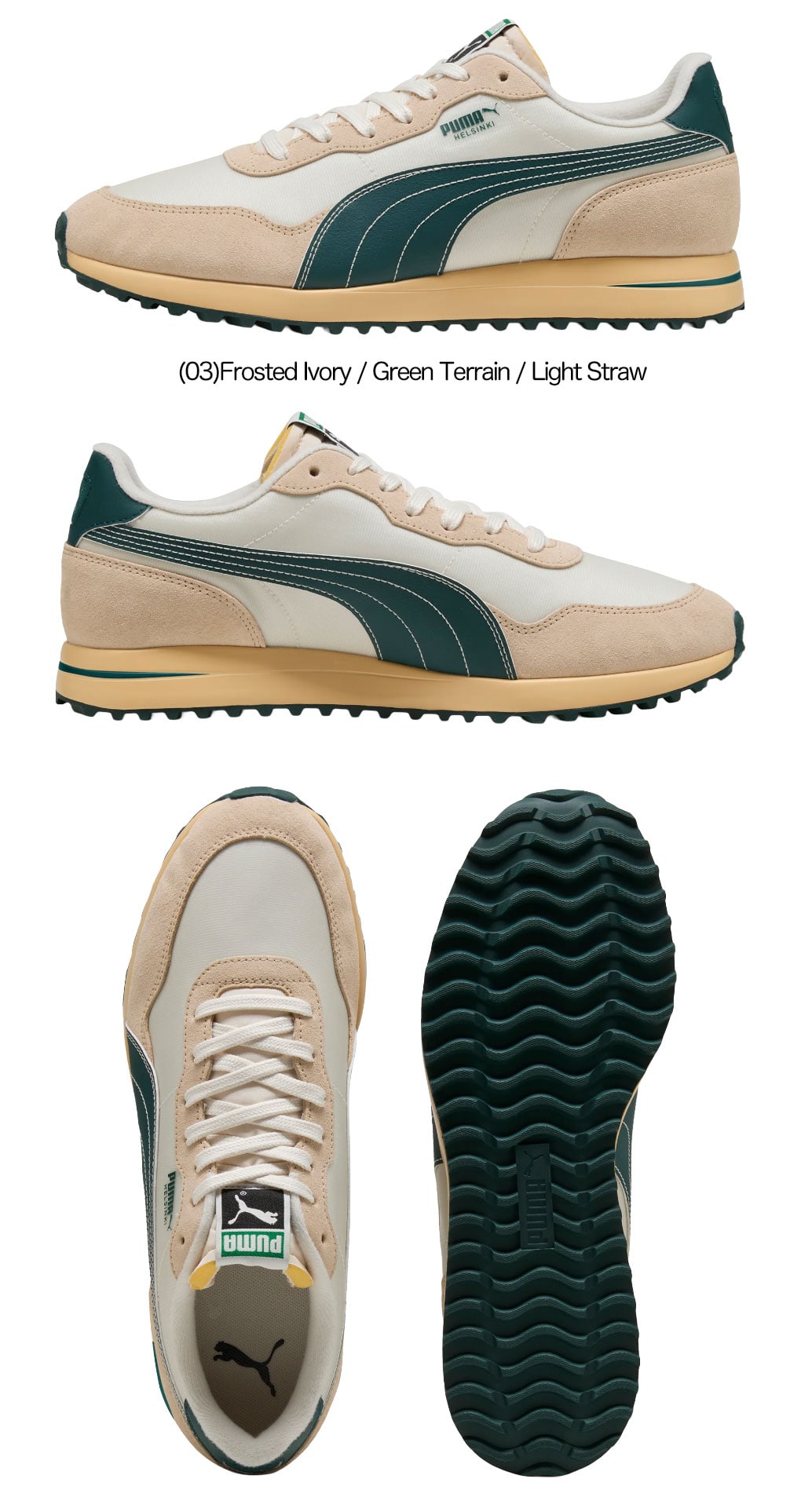 プーマ メンズ ゴルフ プーマ ヘルシンキ スパイクレスシューズ 312158