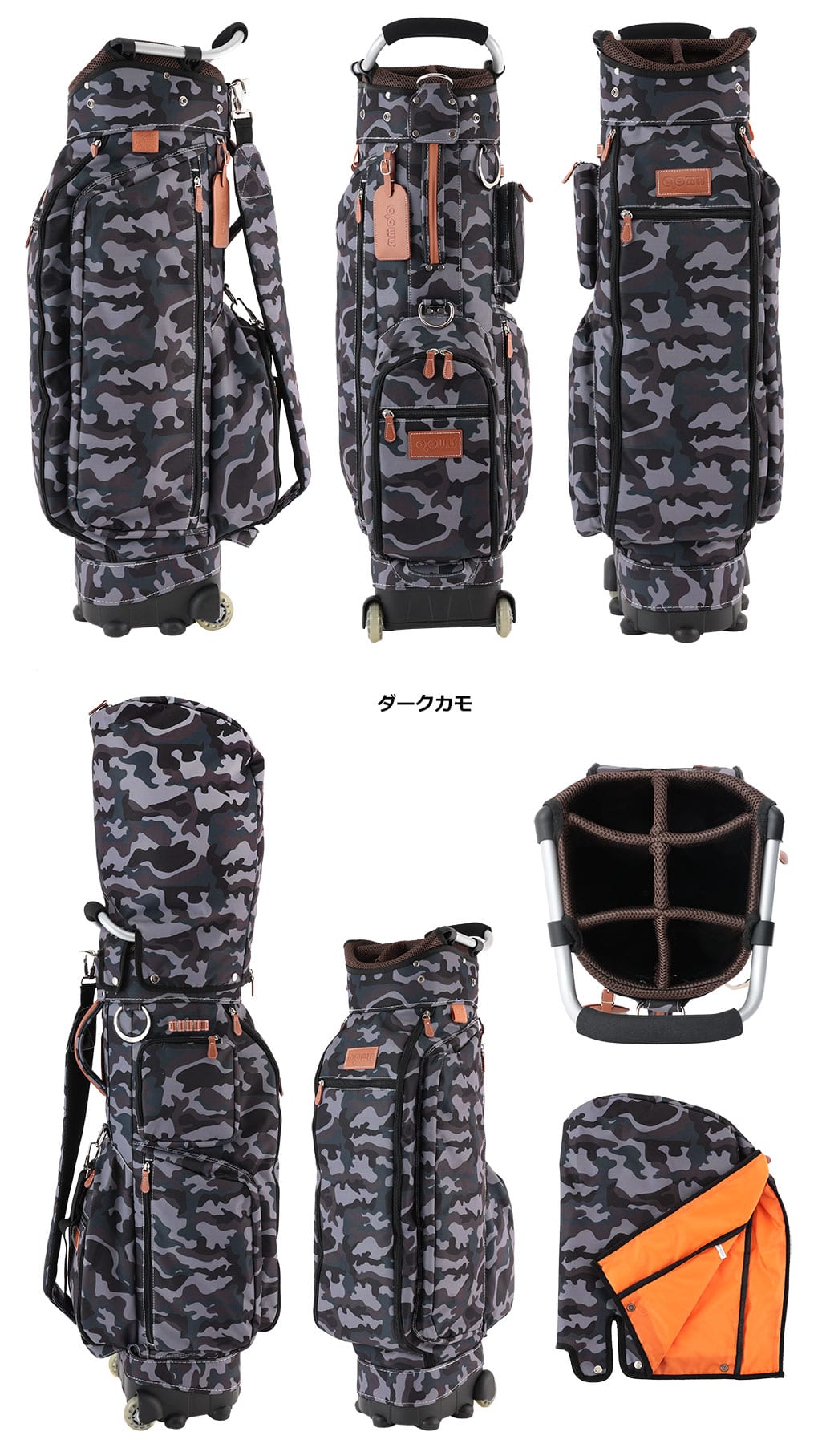 onoff ゴルフキャディバッグ ネイビー　　9.5型 ONOFF ONOFF（オノフ） キャディバッグ OB0621 カートバッグ 9型