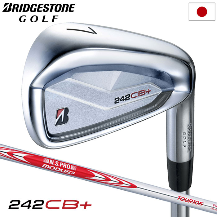 BS ブリヂストンゴルフ 242CB+ アイアン 6本セット(#5～9、PW