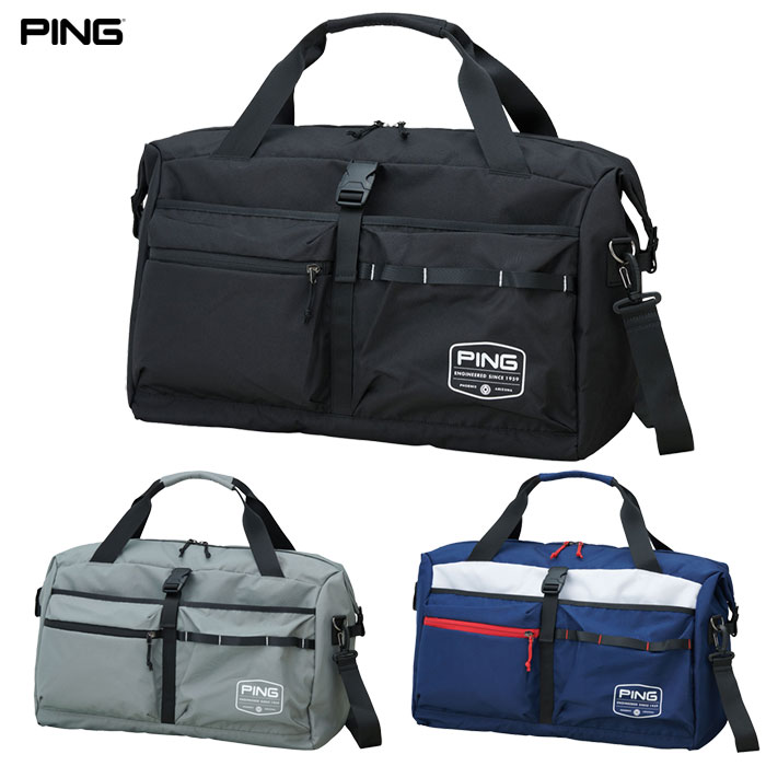 新品未使用 PING ボストンバッグ ベージュ ゴルフ PING ピン GB-N2501 ネイティブライトボストン ゴルフ ボストン