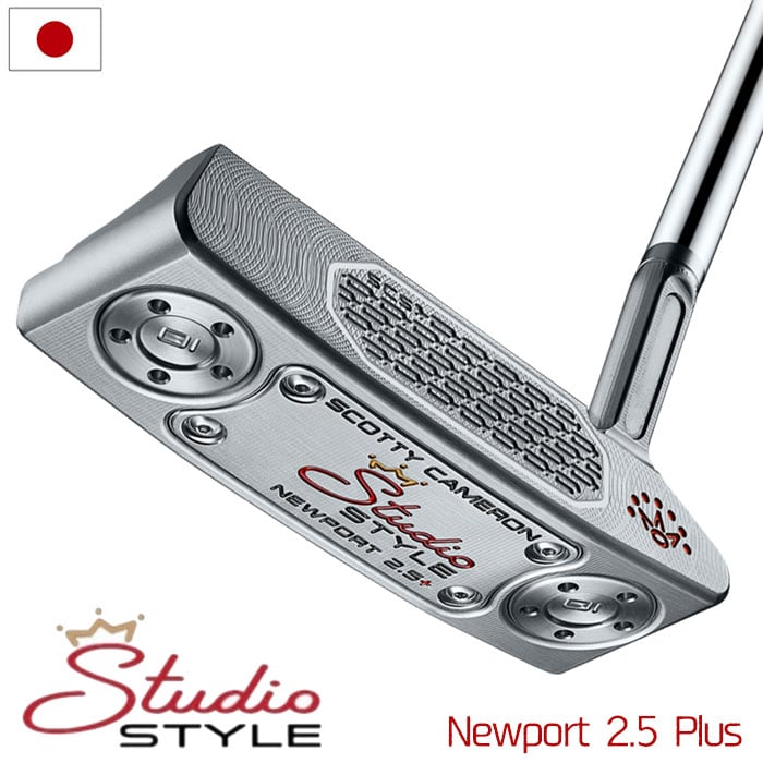 大人気新品  スコッティキャメロン 2025 Studio Style Newport Newport 2.5 クラブ