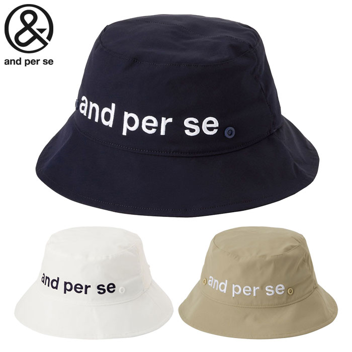 新品 and per se アンパスィ バケットハット ネイビー 新品 and per se アンパスィ バケットハット ネイビー - メルカリ