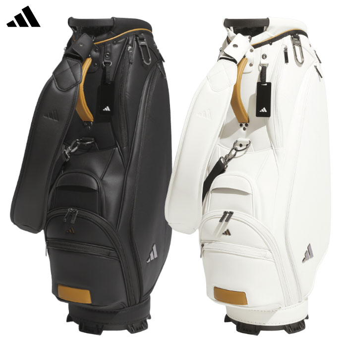 adidas キャディバッグ アディダス 合成皮革 キャディバッグ JUT50 カートバッグ 9.0型
