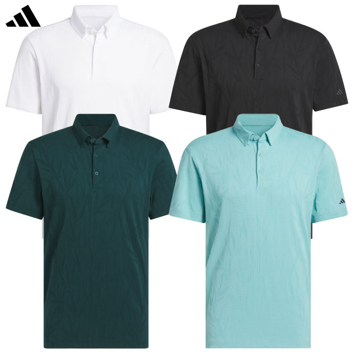 adidas GOLF【XL】セットアップ ジャガードポロ ＆ハーフパンツ adidas GOLF【XL】セットアップ ジャガードポロ ＆ハーフパンツ