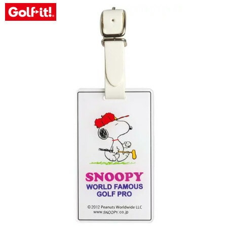 ライト スヌーピー Peanuts ネームタグ IDバックタグ スヌーピー ゴルフプロ Z-181 ネームプレート LITE GOLF