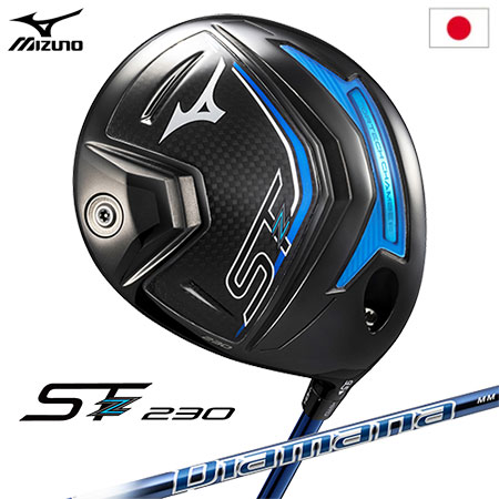 ミズノ ST-Z 230 ドライバー メンズ 右用 Diamana MM D カーボンシャフト 日本正規品 2023年モデル