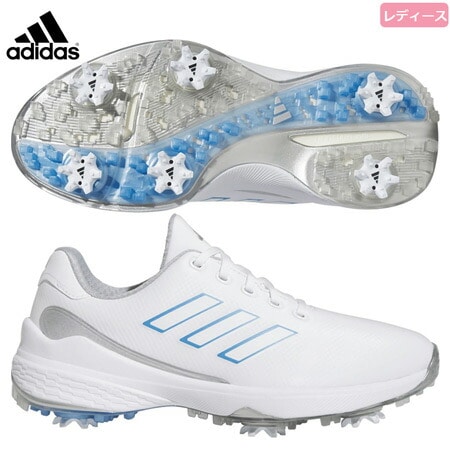 アディダス 2023 ウィメンズ ゼッジー23 LII03 GZ2174 レディース スパイク ゴルフシューズ ZG23 日本正規品