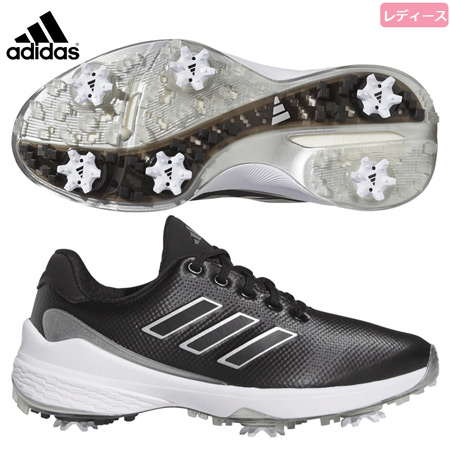 アディダス 2023 ウィメンズ ゼッジー23 LII03 GZ2175 レディース スパイク ゴルフシューズ ZG23 日本正規品