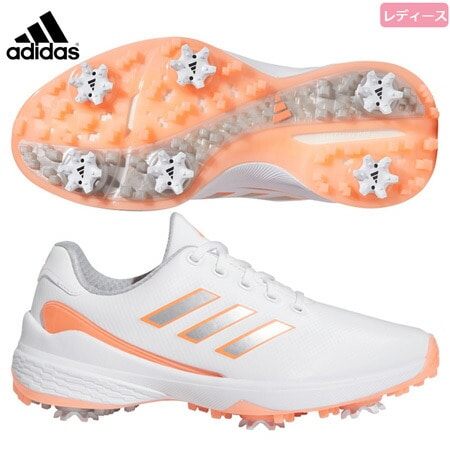 アディダス 2023 ウィメンズ ゼッジー23 LII03 GZ2176 レディース スパイク ゴルフシューズ ZG23 日本正規品