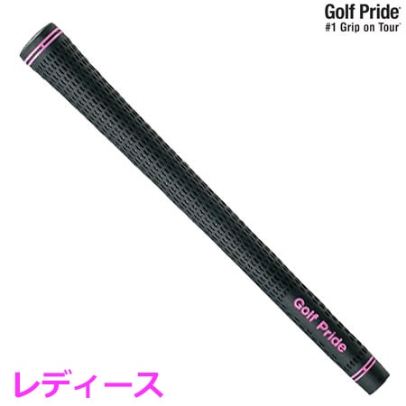ゴルフプライド ツアーベルベットレディーラバー ピンク ゴルフ グリップ 女性用 GOLFPRIDE ツアーベルベット L58口径 バックラインあり