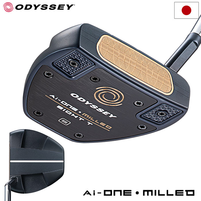 オデッセイ AI-ONE MILLED EIGHT T Sパター メンズ 右用 STROKE LAB 90シャフト 34インチ ODYSSEY 日本正規品 2023年モデル
