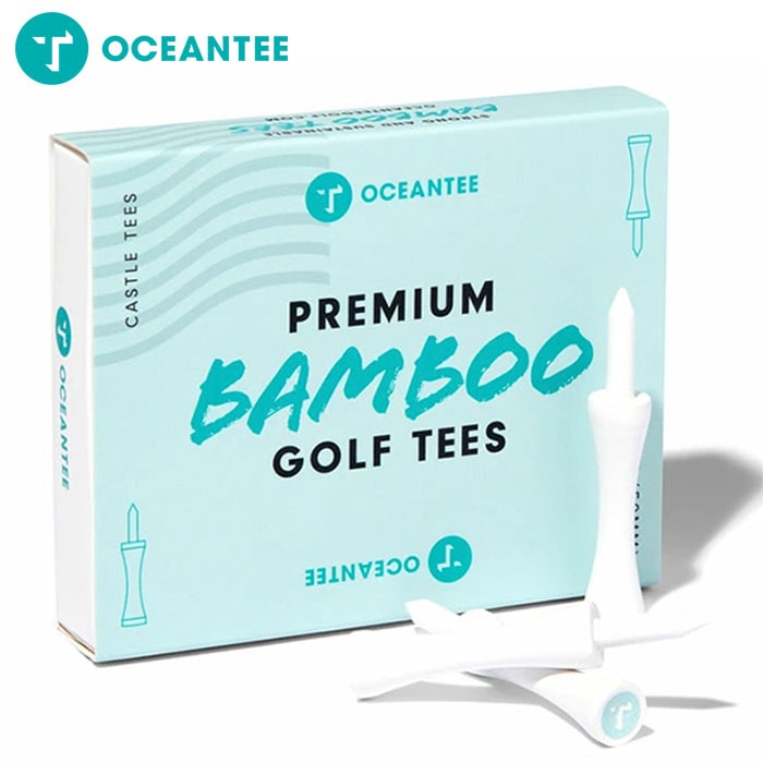 OCEANTEE ゴルフティー 竹製 段付き 59mm 箱入り  15本入 T-795 ライトゴルフ オーシャンティー ラウンド用品