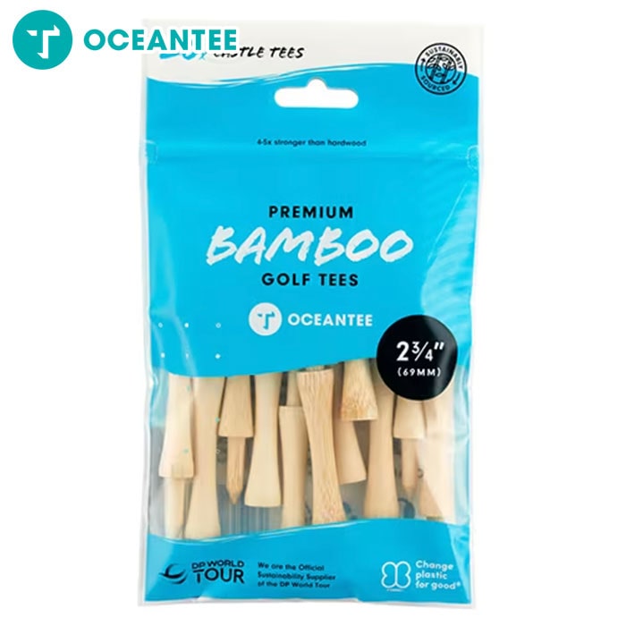OCEANTEE ゴルフティー 竹製 段付き 69mm 袋入り 20本入 T-791 ロング ライトゴルフ オーシャンティー ラウンド用品