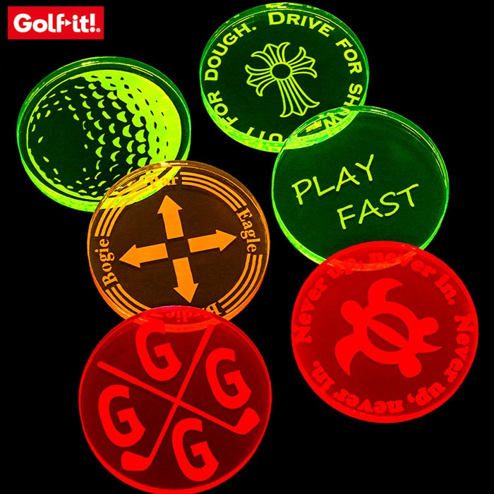 ライトゴルフ 蛍光マーカー X-658 ゴルフ マーカー LITE GOLF 2023年モデル 日本正規品