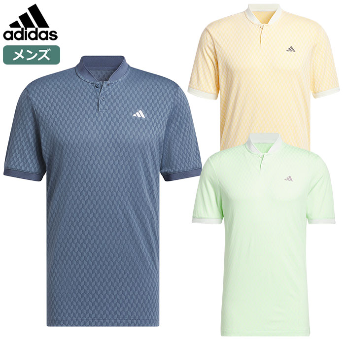 アディダス ULT365 HEAT.RDYジオメトリックジャガード ボタンモック KOW19 メンズ adidas 2024春夏モデル 日本正規品