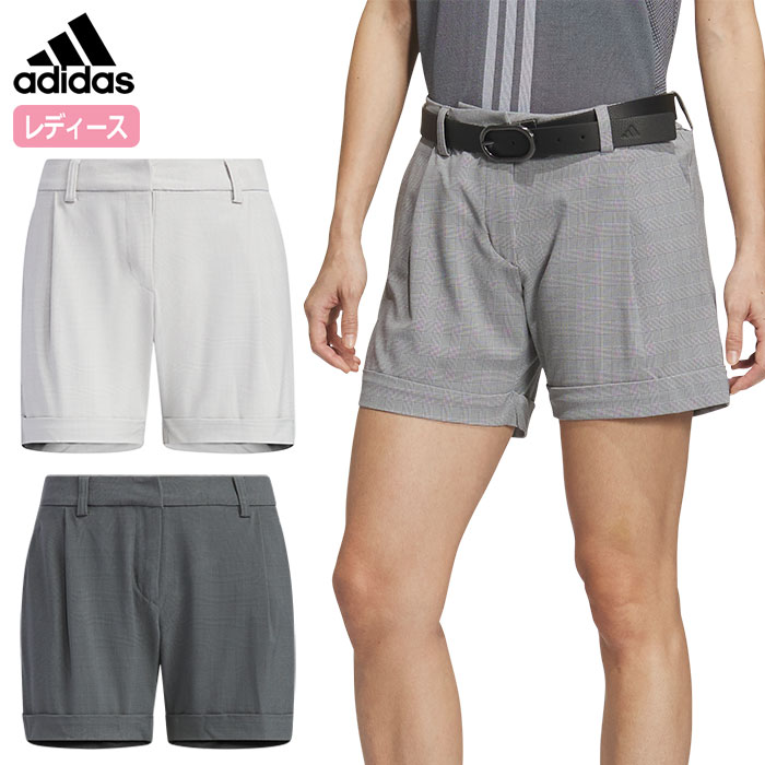 アディダス ULT365 ミニチェックストレッチショーツ IKJ58 レディース adidas 2024春夏モデル 日本正規品