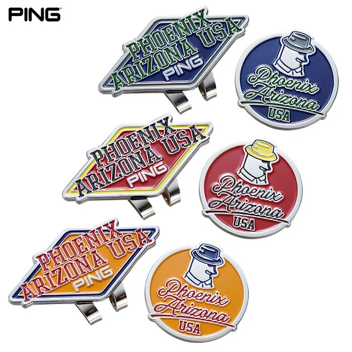 ピン PING AC-F2404 MR.アリゾナマーカー 2024年モデル 日本正規品 日本モデル ゴルフ ゴルフ用品 マーカー