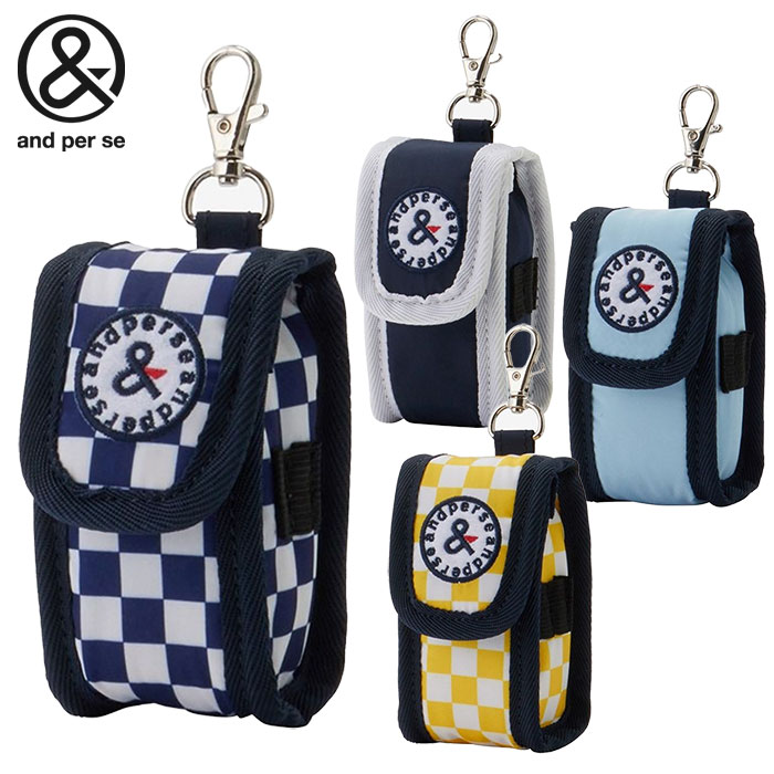 アンパスィ ボールポーチ AUS7324 ゴルフ and per se 2024年モデル 日本正規品