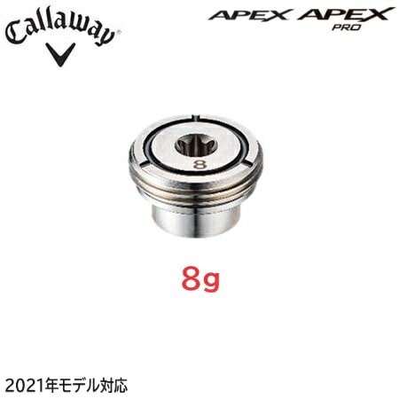 キャロウェイ APEX/APEX PRO Weights ユーティリティ用　スクリューウェイト8g　パーツ単品 USA直輸入 正規品 Callaway