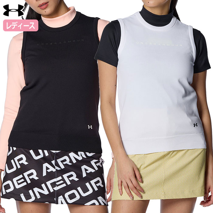 アンダーアーマー UA Vネック クルー セーター 1384968 レディース UNDER ARMOUR 2024春夏モデル 日本正規品