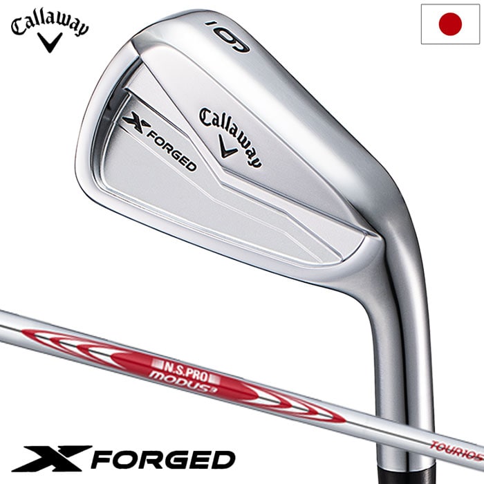 キャロウェイ X FORGED アイアン 6本セット (5I-P) メンズ 右用 N.S.PRO MODUS TOUR 105 スチールシャフト Callaway 日本正規品 2024年モデル