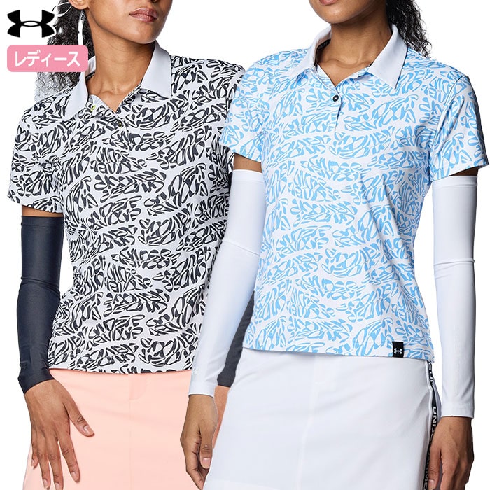 アンダーアーマー UAアイソチル ワードマーク ポロ 1384982 レディース UNDER ARMOUR 2024春夏モデル 日本正規品