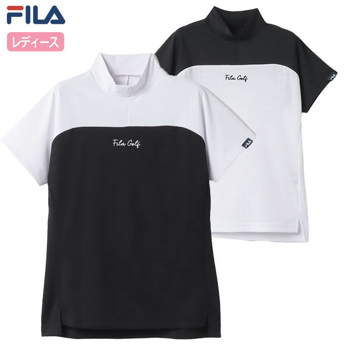 FILA GOLF モックネックシャツ 754642 レディース フィラゴルフ 2024春夏モデル 日本正規品