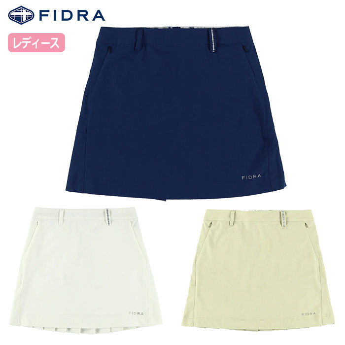 フィドラ バックプリーツスカート FD5RUP10 レディース FIDRA 2024春夏モデル 日本正規品