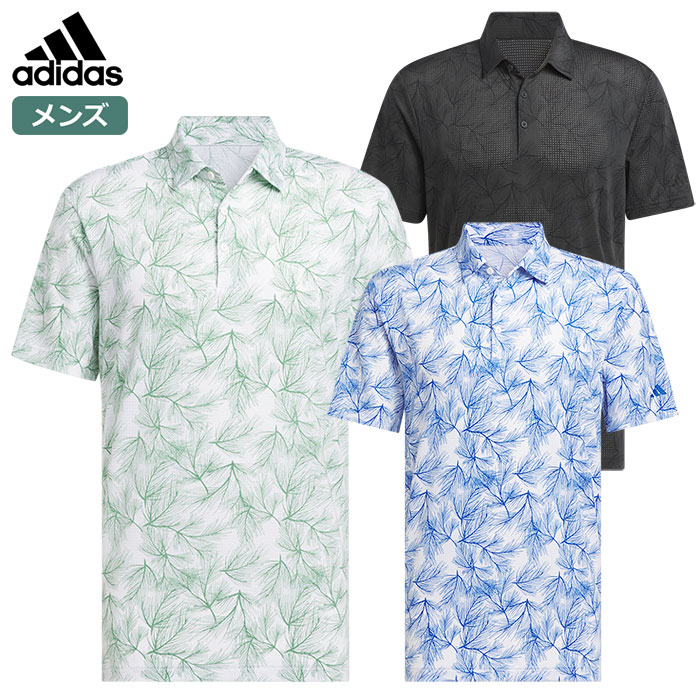アディダス パインツリープリント 半袖 メッシュシャツ JTX55 メンズ adidas 2024秋冬モデル 日本正規品