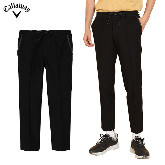 キャロウェイ Callaway 8WAYストレッチ 撥水ニットピケパンツ C24226103 メンズ ゴルフウェア 2024秋冬モデル 日本正規品