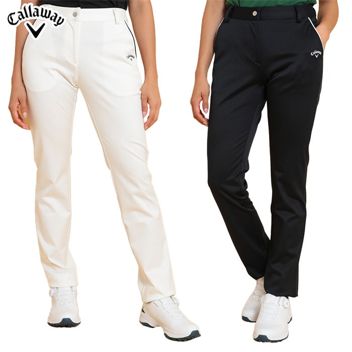 キャロウェイ Callaway 8WAYストレッチ 撥水ニットピケパンツ C24226202 レディース ゴルフウェア 2024秋冬モデル 日本正規品