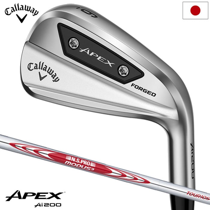 キャロウェイ APEX Ai200 アイアン 6本セット (#5-#9,P) メンズ 右用 N.S.PRO MODUS Tour 105 日本正規品 2024年モデル