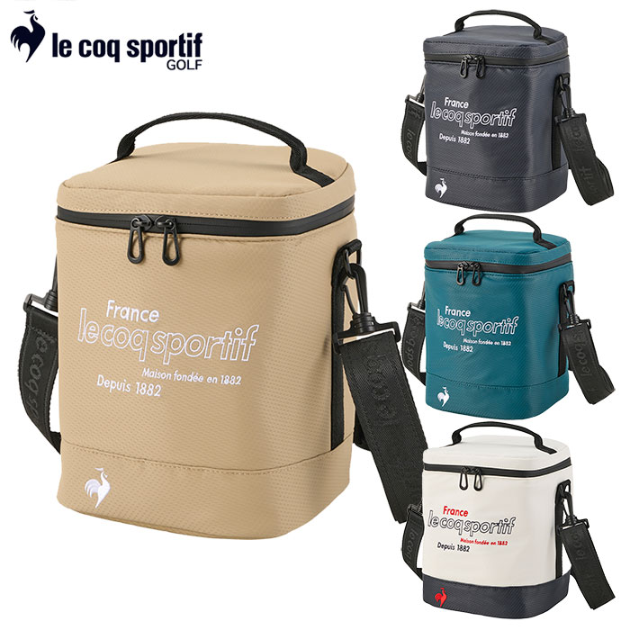 ルコックスポルティフ 保温保冷機能付き 縦型ポーチ ショルダー付き LG4FTT45M le coq sportif golf 2024年モデル 日本正規品
