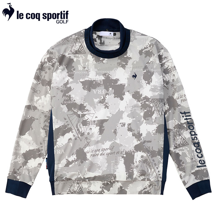 ルコックスポルティフ 2WAYシャツ LG4FLS50M メンズ ゴルフウェア le coq sportif golf 2024秋冬モデル 日本正規品