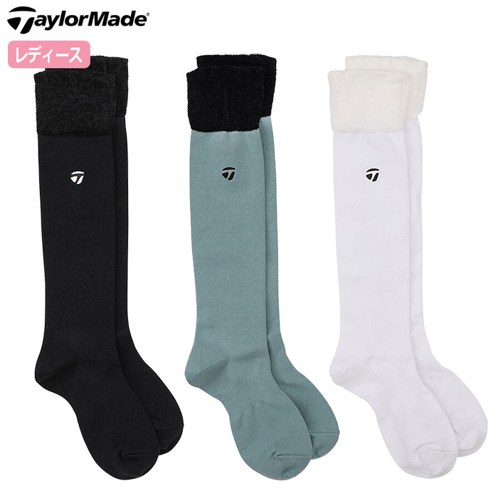 テーラーメイド ウィメンズ ハイソックス UN303 レディース 靴下 SOCKS 2024秋冬モデル TaylorMade 日本正規品