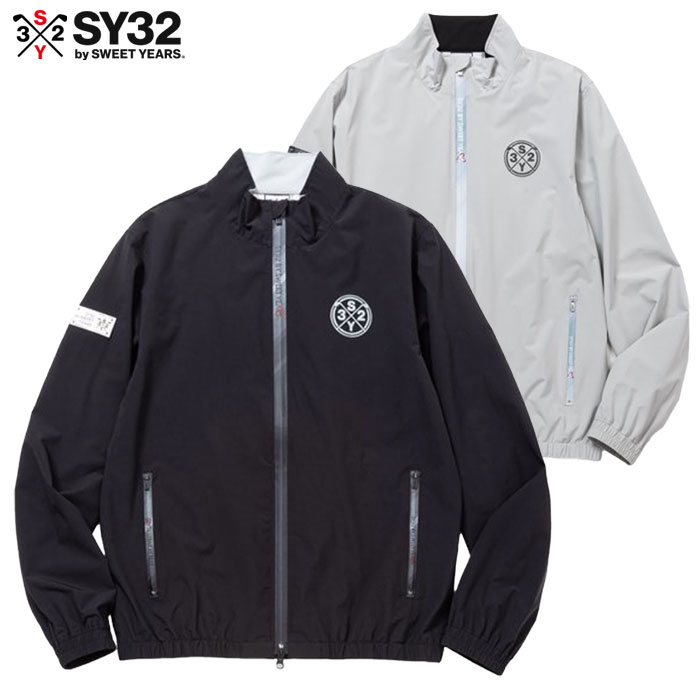 SY32 GOLF SYG-24A006 ゴルフウェア STRETCH SLV LAMINATION JK ジャケット 長袖 メンズ 日本正規品 2024秋冬モデル