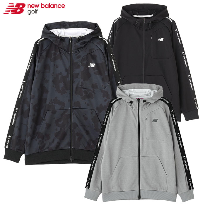 ニューバランス スウェット フルジップ フーディー 012-4262001 メンズ ゴルフウェア new balance 2024秋冬モデル 日本正規品