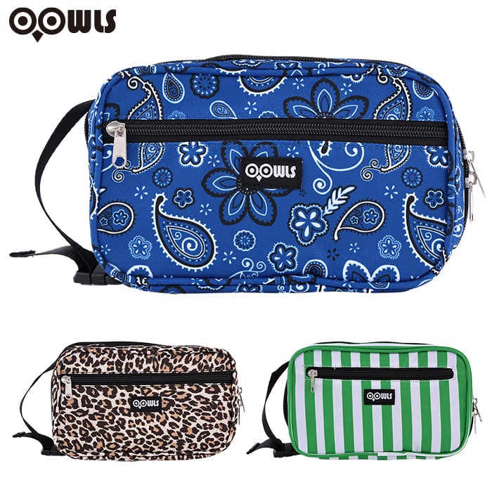 OOWLS パターン マルチポーチ ゴルフ よく目立つ！ ラウンドポーチ JYPRF24PMP 2024年モデル 製造直販