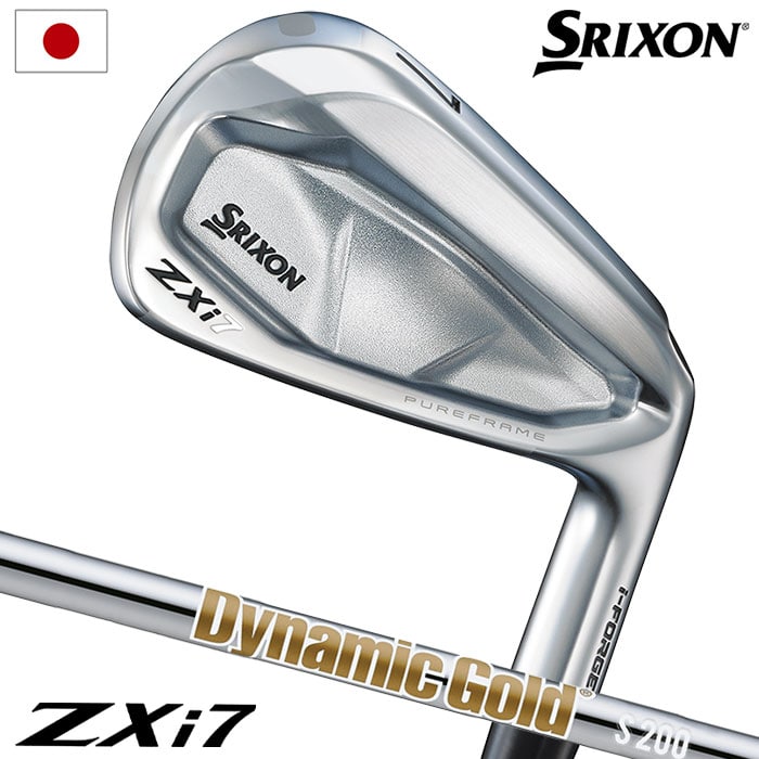 スリクソン SRIXON ZXi7 アイアン 6本セット(5I-9I,PW) メンズ 右用 ダイナミックゴールド 2025年モデル 日本正規品