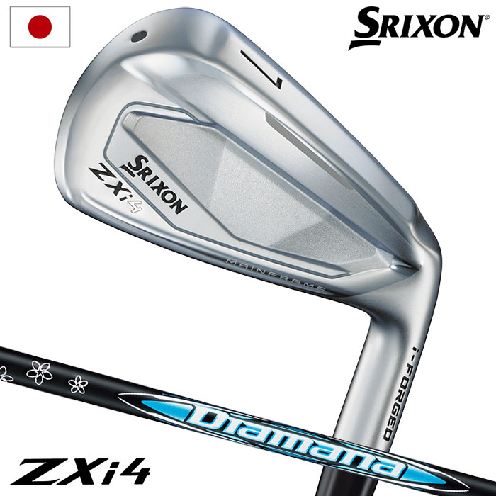 スリクソン SRIXON ZXi4 アイアン 5本セット(6I-9I,PW) メンズ 右用 Diamana ZXi for IRON 2025年モデル 日本正規品