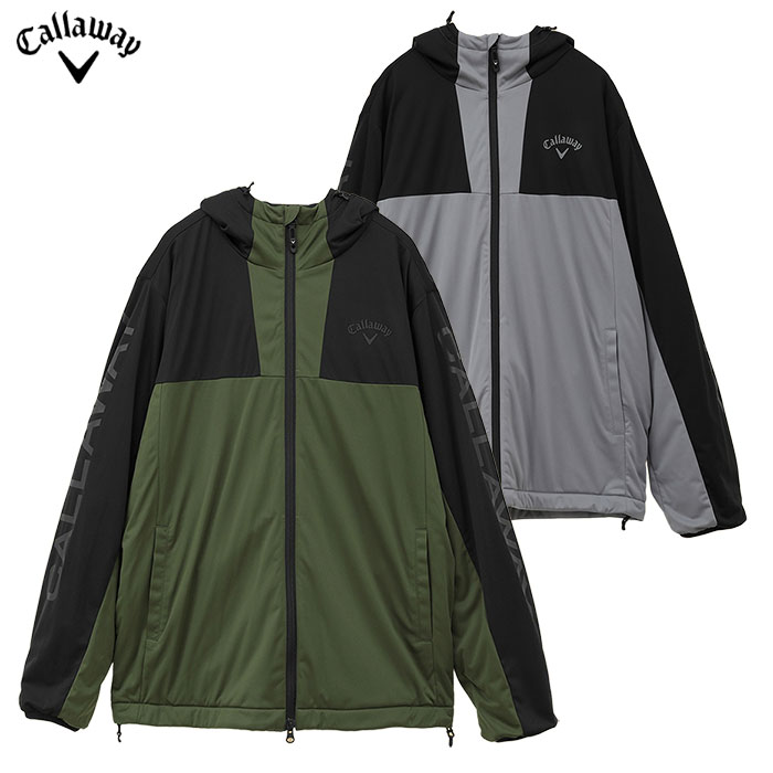 キャロウェイ スターストレッチフルジップフーディブルゾン C24215106 メンズ Callaway ゴルフウェア 2024秋冬モデル 日本正規品