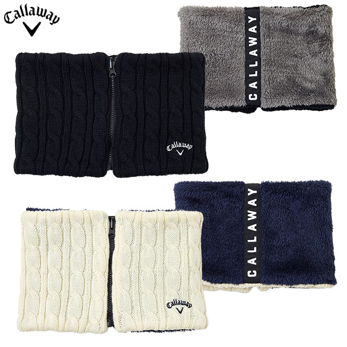 キャロウェイ リバーシブルネックウォーマー C24298102 メンズ Callaway ゴルフキャップ 帽子 2024秋冬モデル 日本正規品