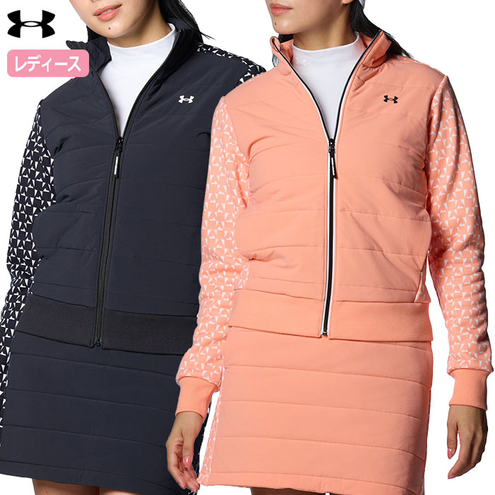 アンダーアーマー UAドライブ プロ フリース ハイブリッド フルジップ ジャケット 1388340 レディース UNDER ARMOUR 2024秋冬モデル 日本正規品 ゴルフウェア