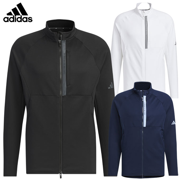 アディダス COLD.RDY フルジップジャケット JTY65 メンズ ゴルフウェア 2024秋冬モデル adidas 日本正規品