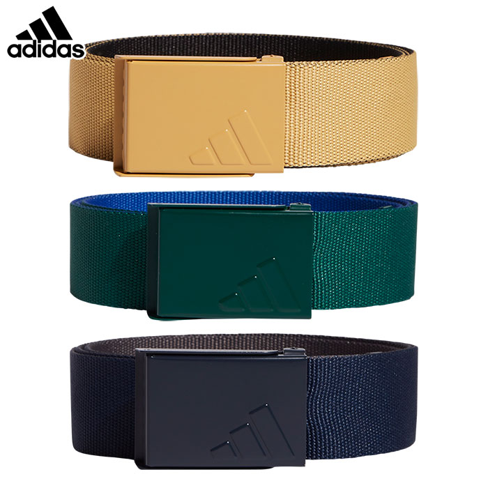 アディダス リバーシブル ウェビングベルト KOV74 メンズ ゴルフウェア 2024秋冬モデル adidas 日本正規品