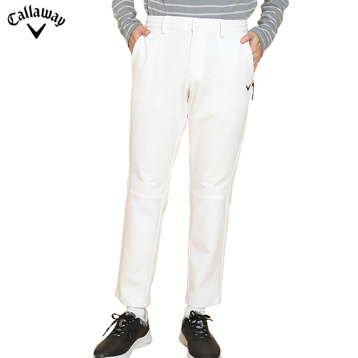 キャロウェイ 8WAYストレッチ 裏起毛二重織＆表起毛ダブルニットパンツ C24226117 メンズ 2024秋冬モデル Callaway 日本正規品