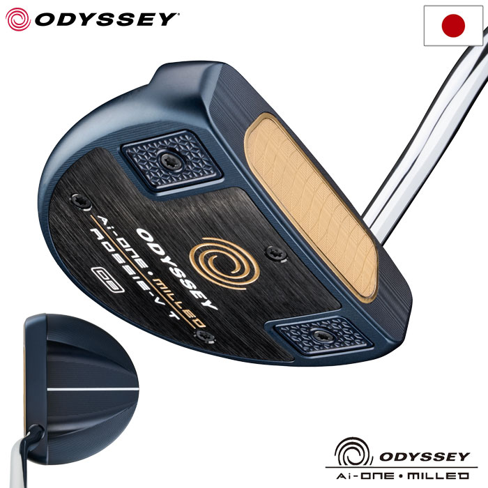 オデッセイ Ai-ONE MILLED ROSSIE V Tパター メンズ 右用 STROKE LAB 90 STEEL 2024年モデル ODYSSEY 日本正規品