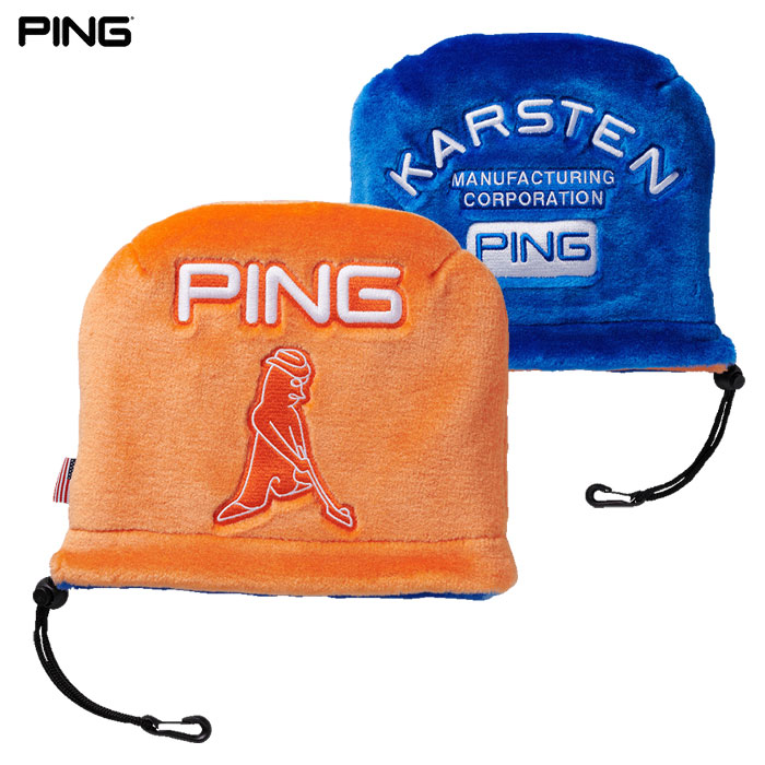 ピン HC-C2301 カラーコード アイアンカバー オレンジ/ブルー PING 2023年モデル 日本正規品