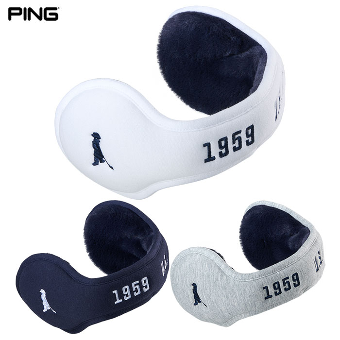 ピン AC-F2406 MR.PING USAイヤーマフ ゴルフウェア 防寒 あったか PING 2024秋冬モデル 日本正規品